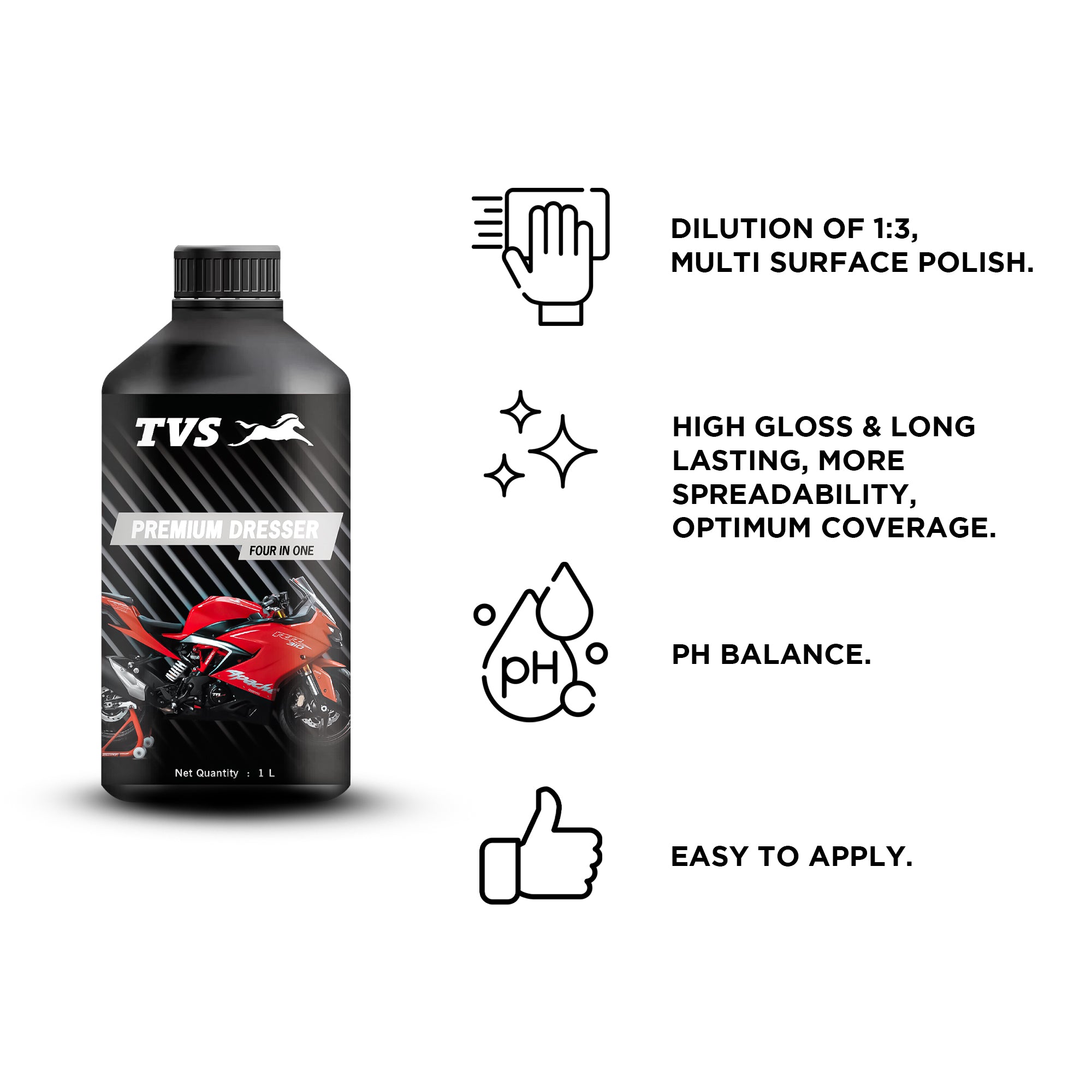 TVS Premium Dresser - 1 Liter